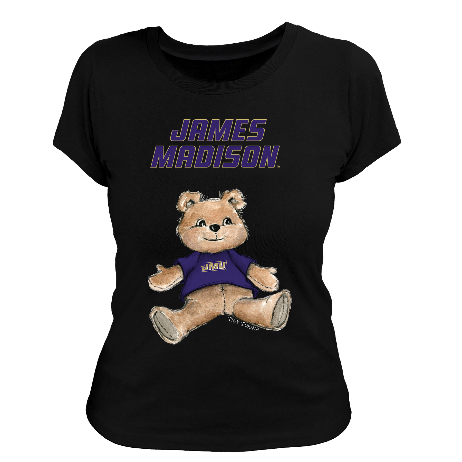 James Madison Dukes Teddy Women's Tee Shirt