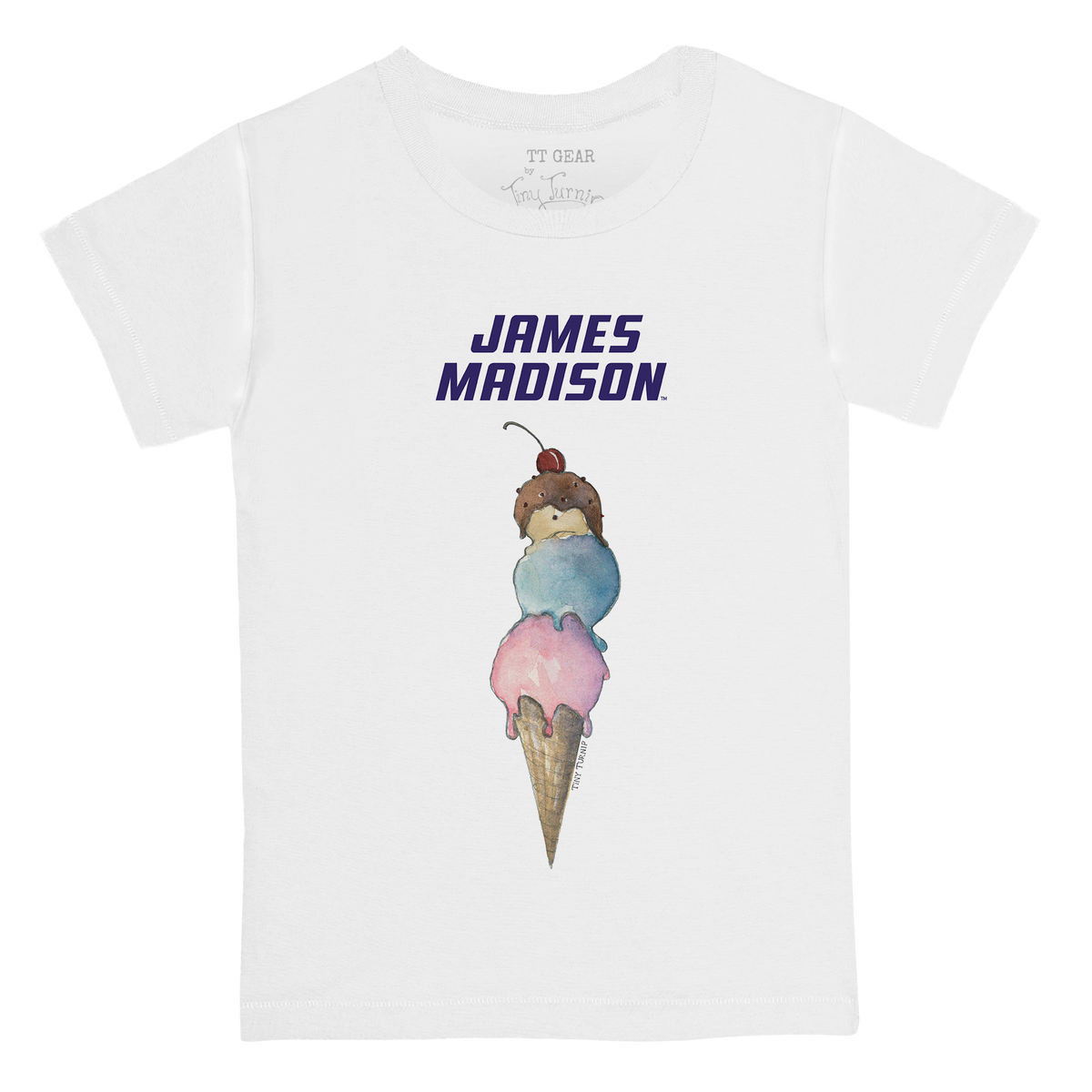 James Madison Dukes Triple Scoop Kid's Tee Shirt