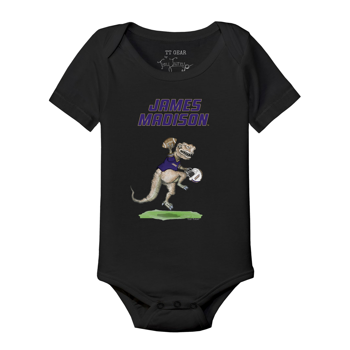 James Madison Dukes TT Rex Short Sleeve Snapper