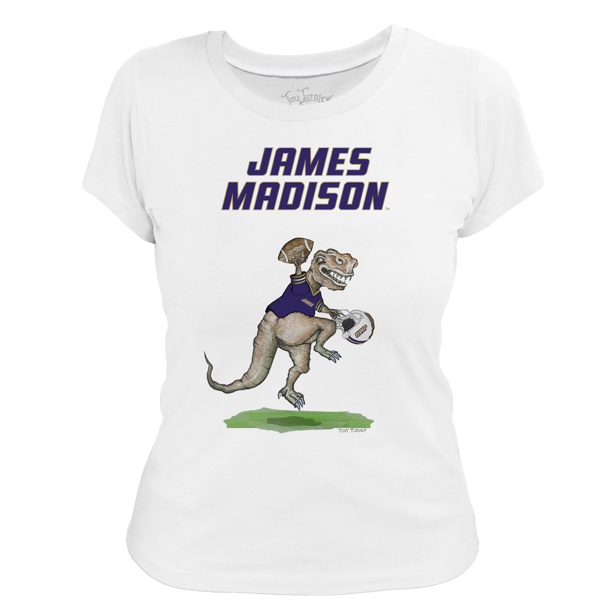 James Madison Dukes TT Rex Women's Tee Shirt