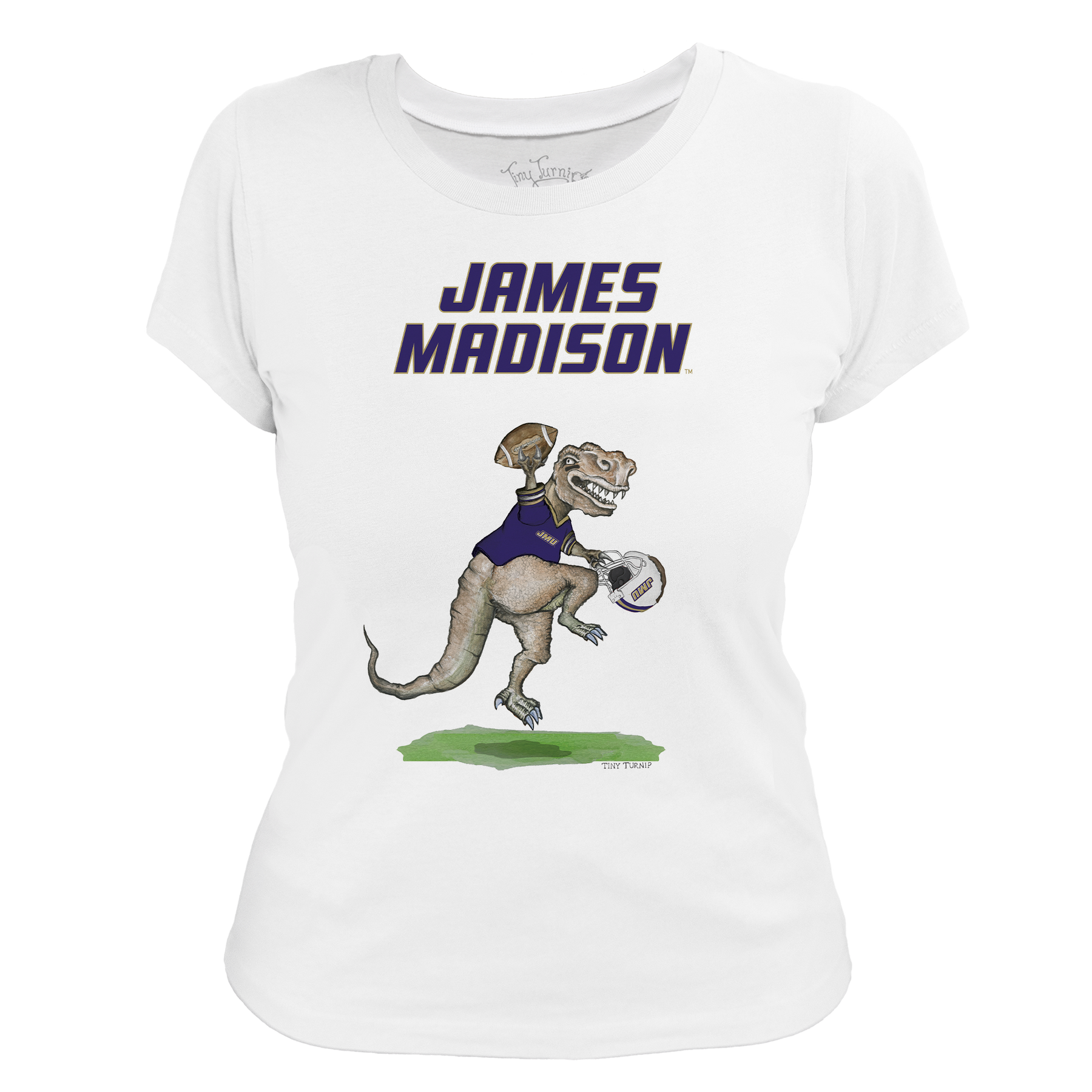 James Madison Dukes TT Rex Women's Tee Shirt