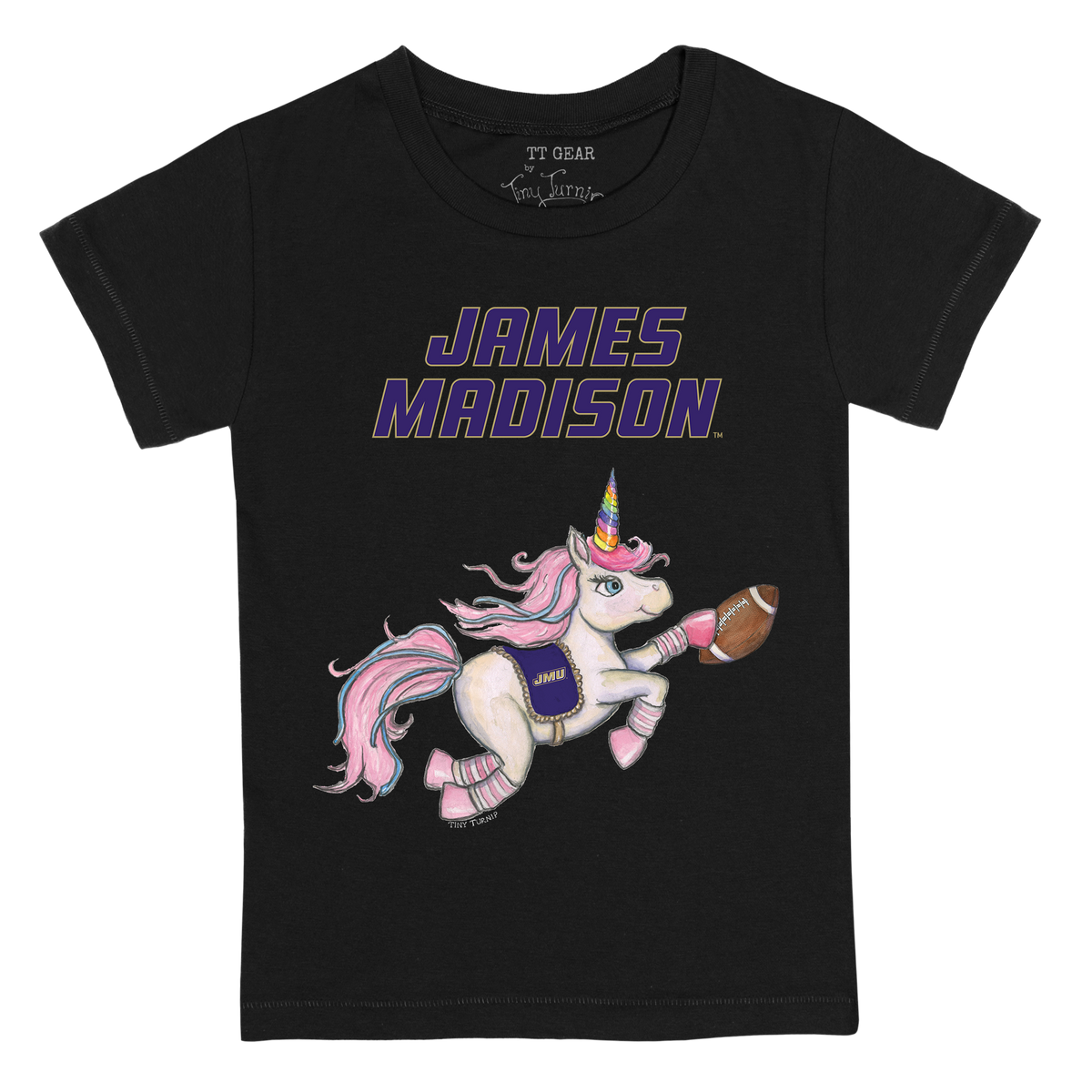 James Madison Dukes Unicorn Kid's Tee Shirt
