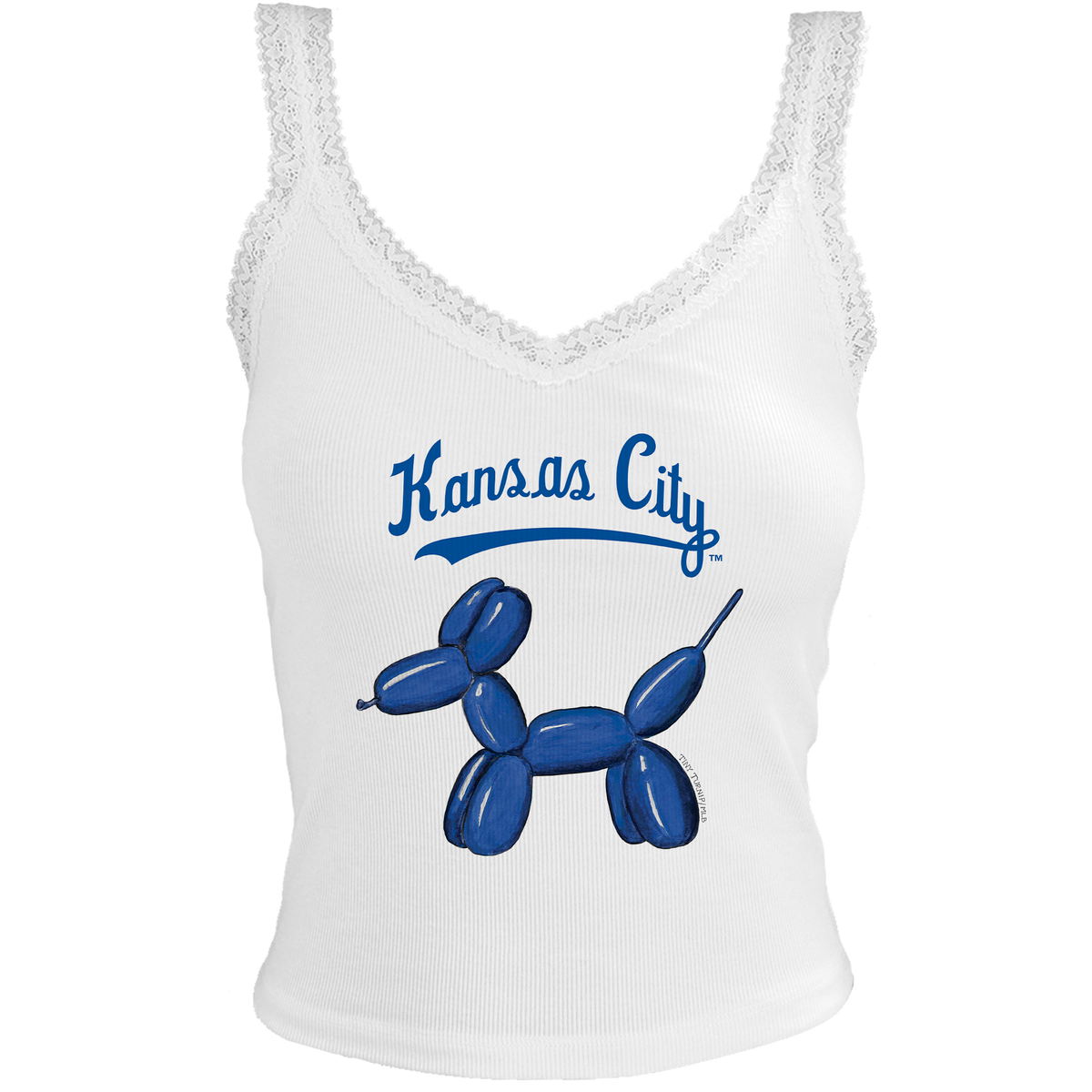 Kansas City Royals Balloon Dog Lace Tank