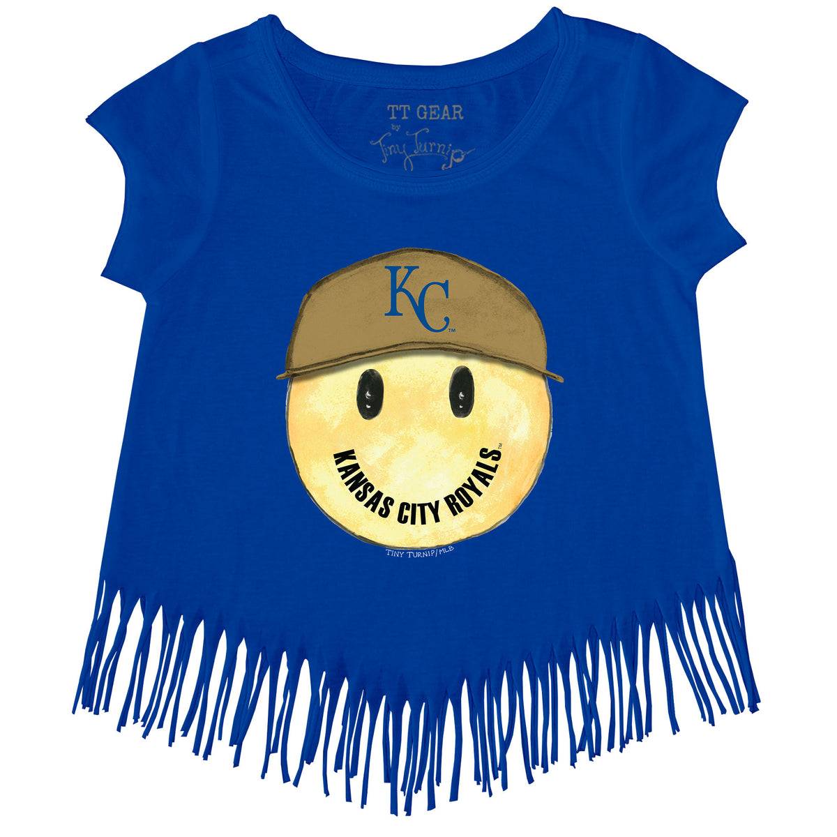 Kansas City Royals Smiley Fringe Tee