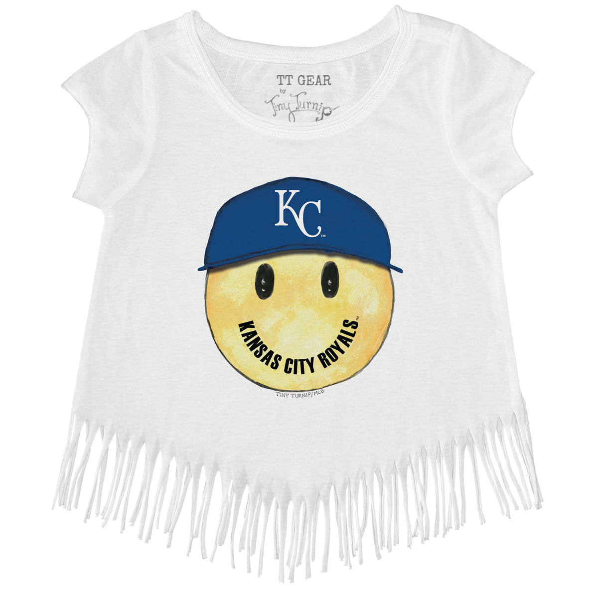 Kansas City Royals Smiley Fringe Tee