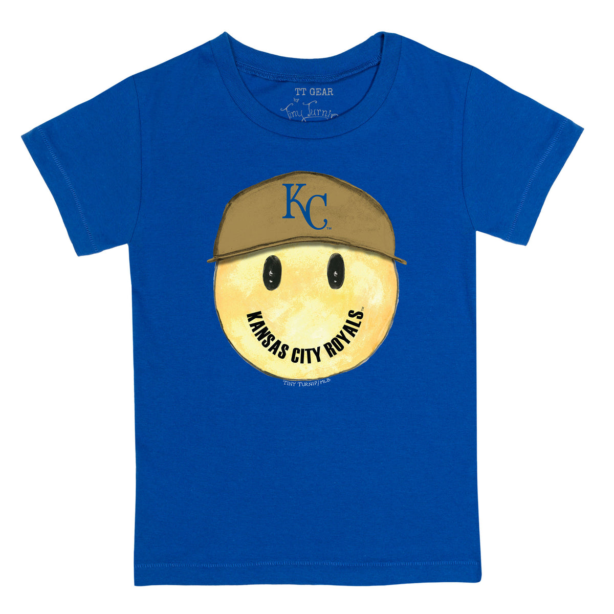 Kansas City Royals Smiley Tee Shirt
