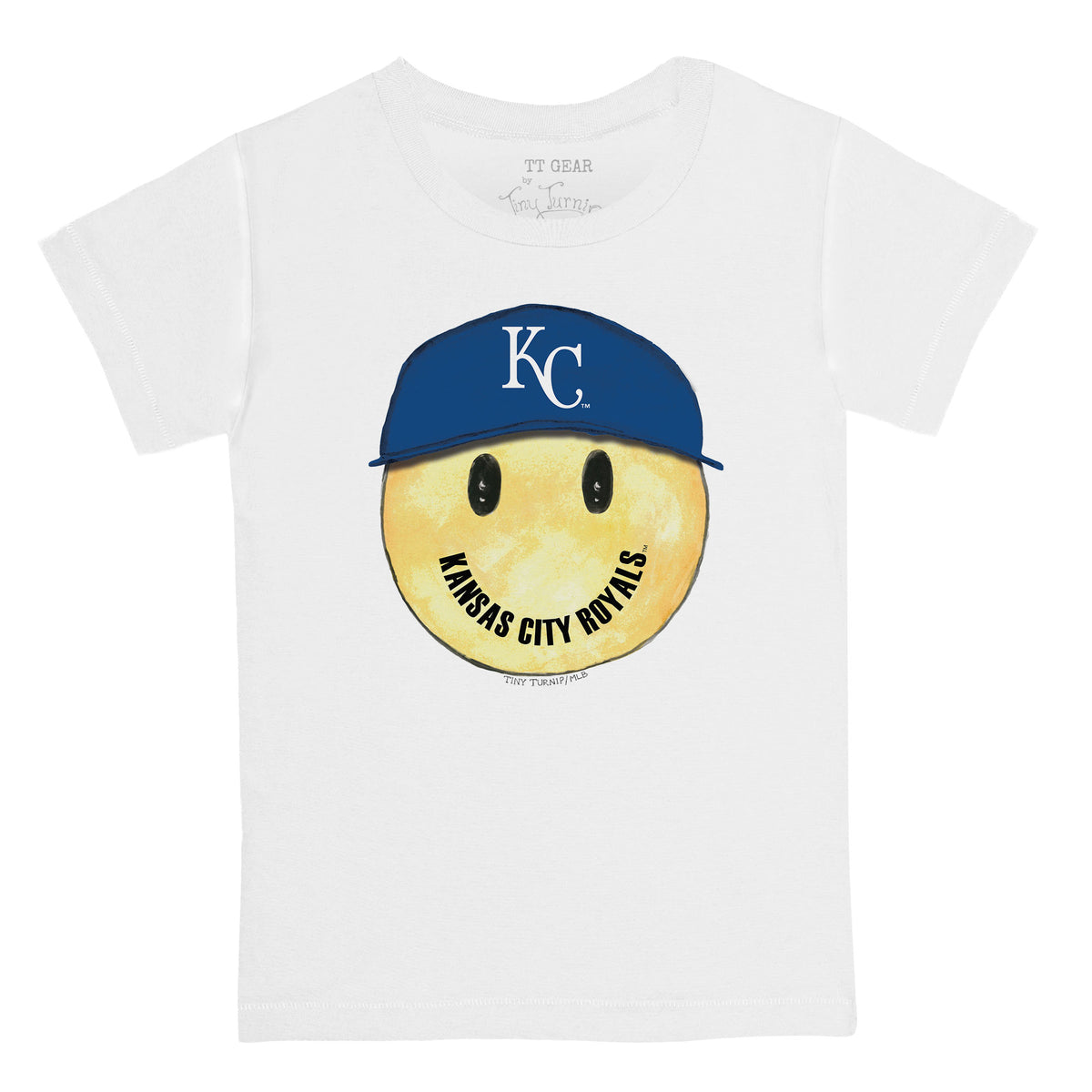 Kansas City Royals Smiley Tee Shirt
