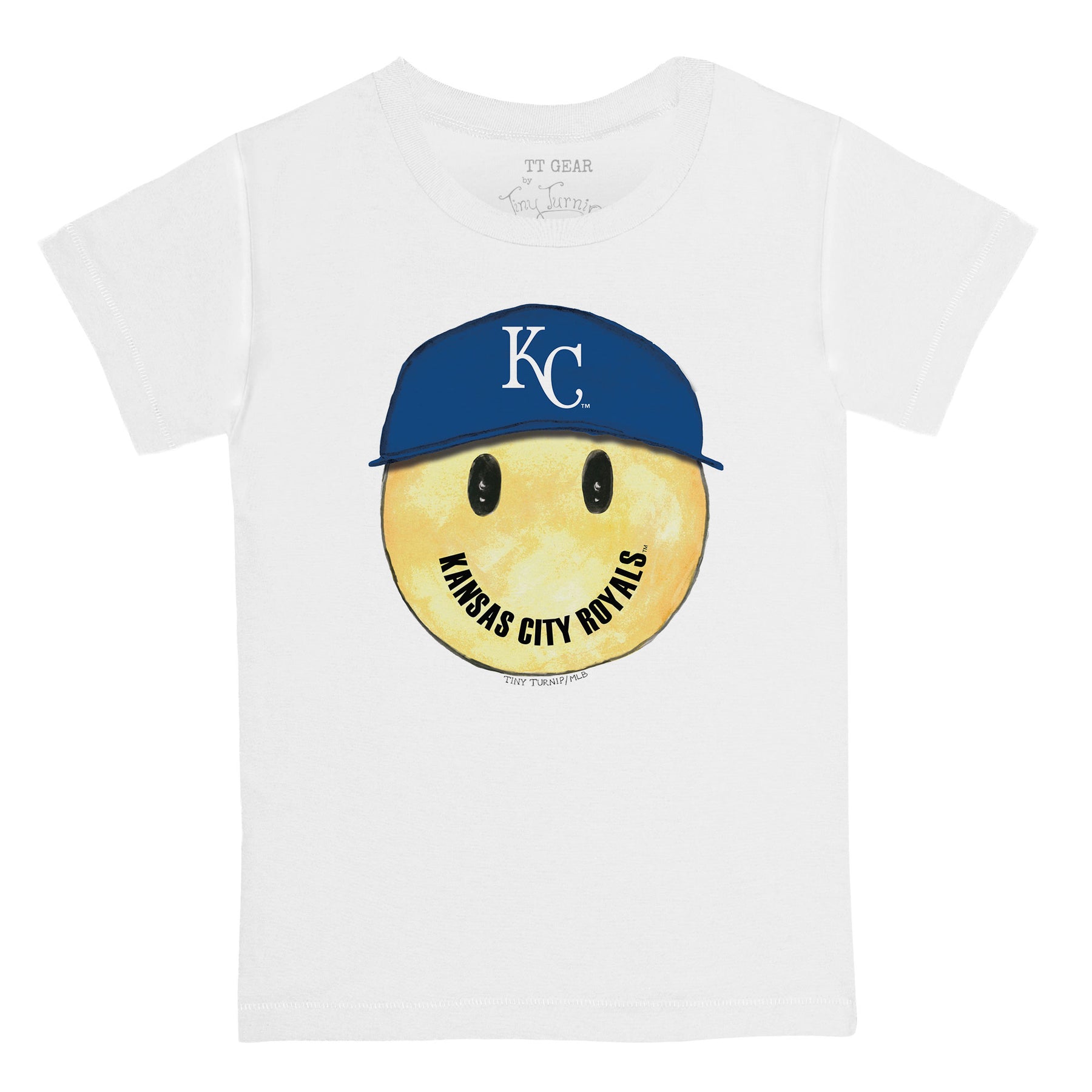 Kansas City Royals Smiley Tee Shirt