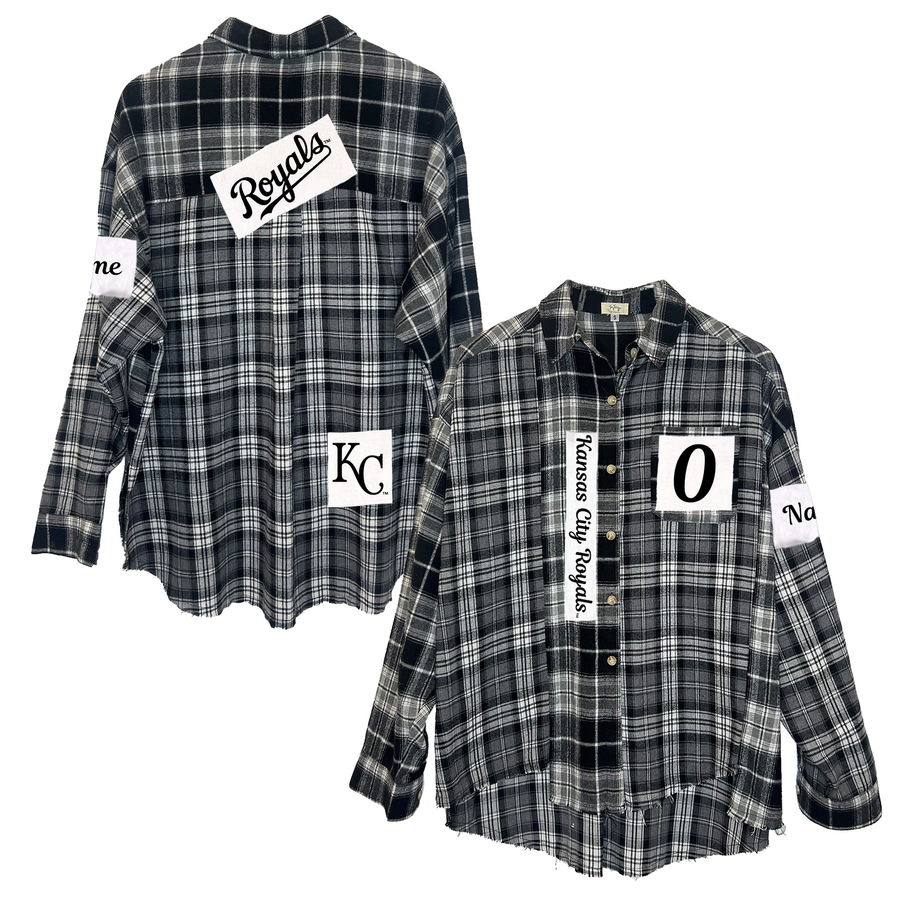Kansas City Royals Black Out Flannel