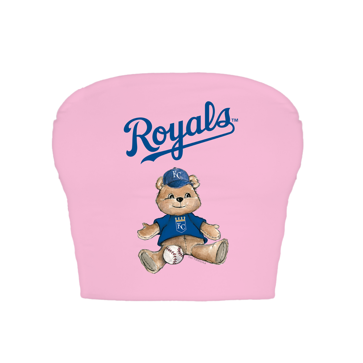Kansas City Royals Teddy Crop Tube Top