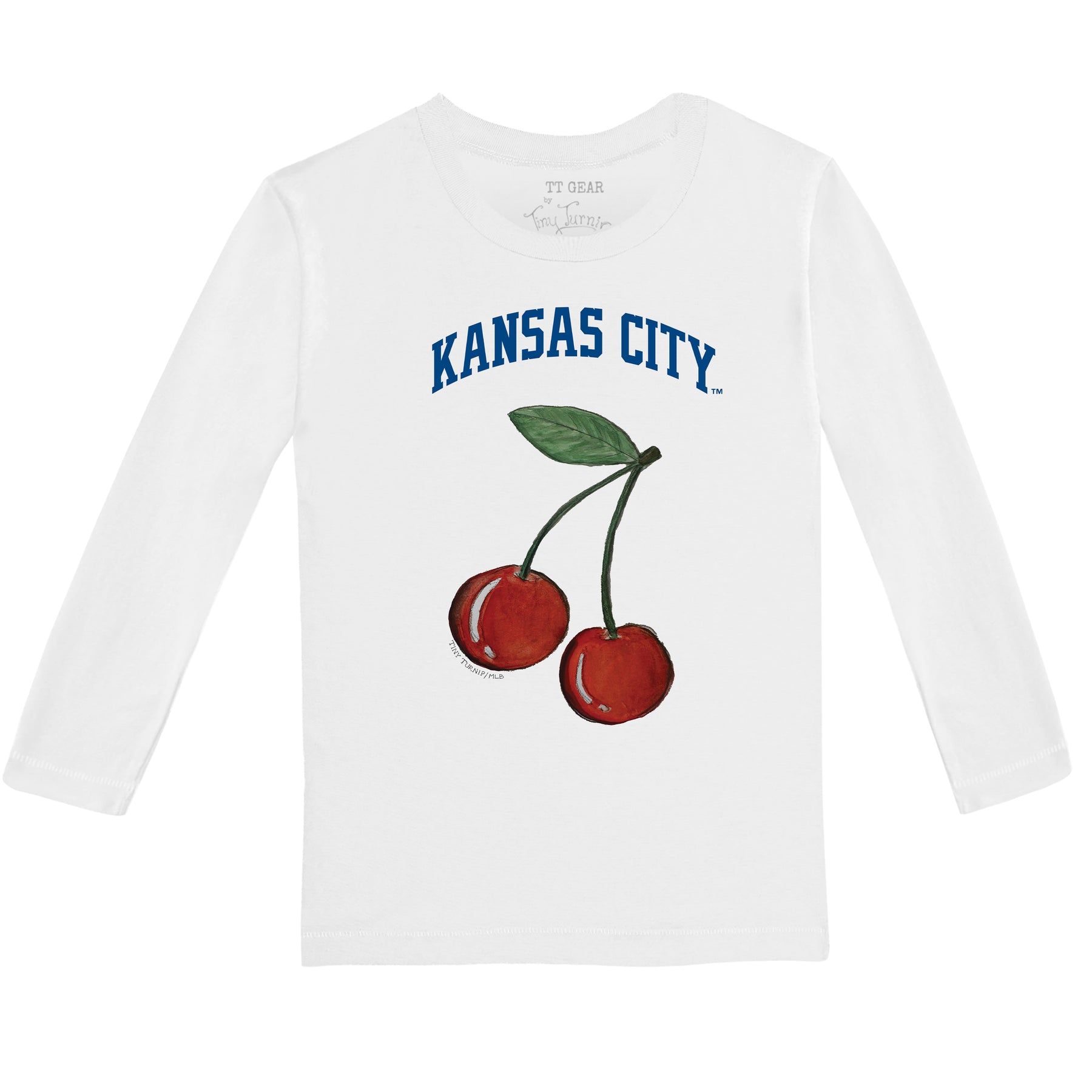 Kansas City Royals Cherry Long-Sleeve Tee Shirt