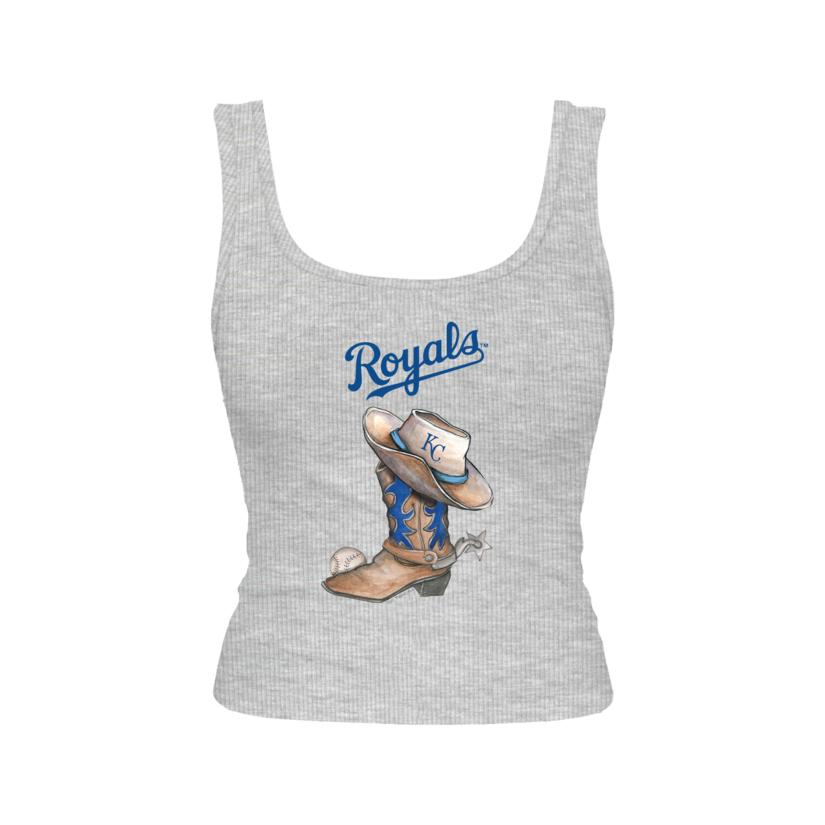 Kansas City Royals Cowboy Boot Emmy Tank