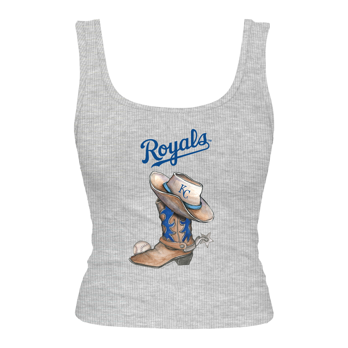 Kansas City Royals Cowboy Boot Emmy Tank