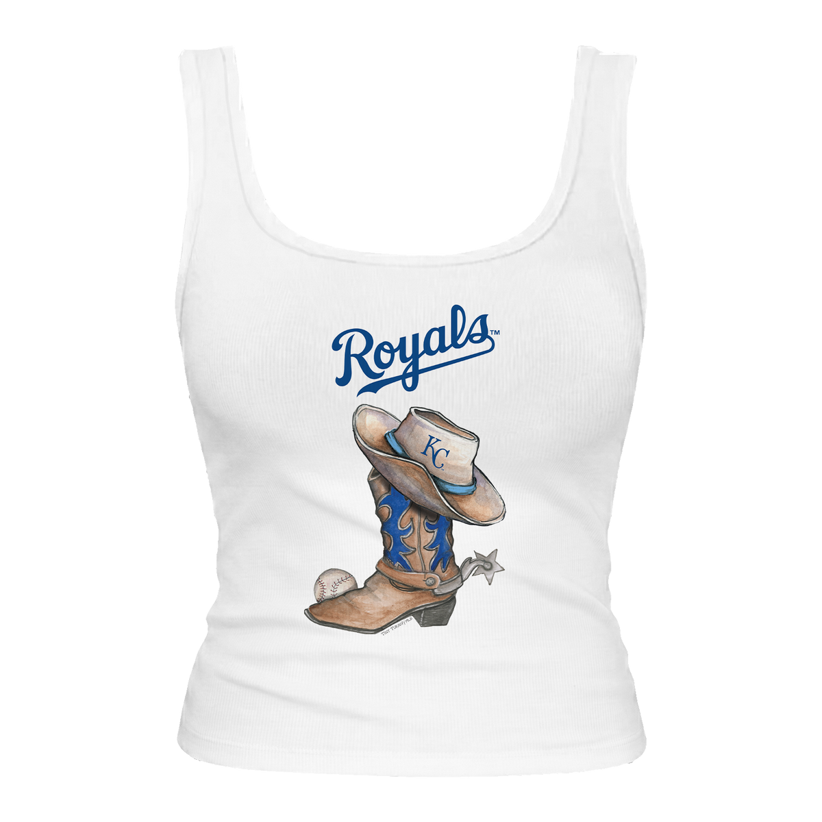 Kansas City Royals Cowboy Boot Emmy Tank