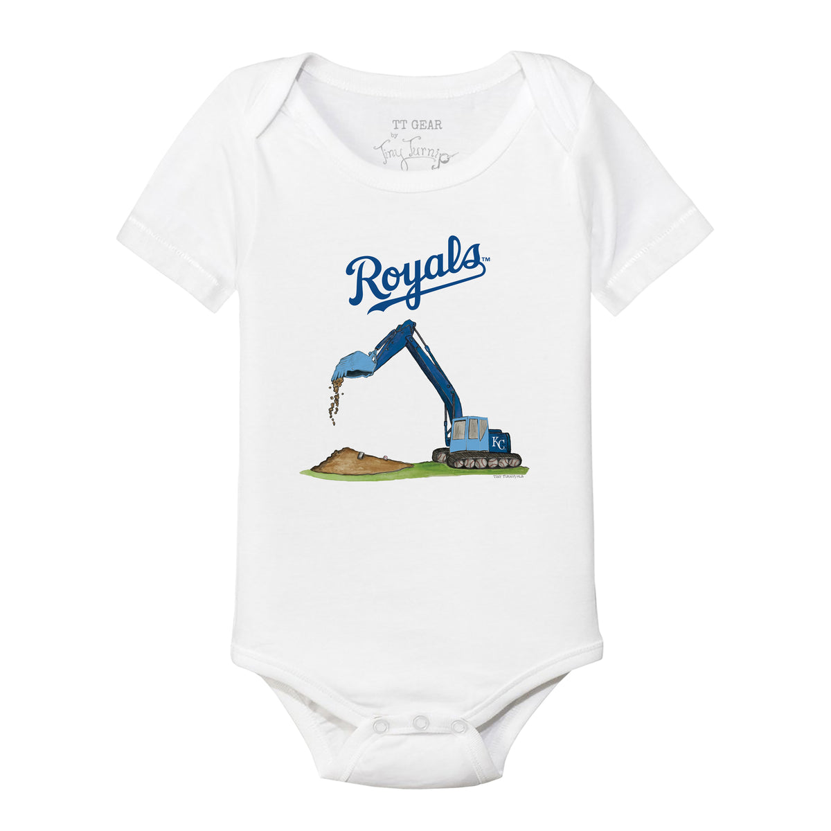 Kansas City Royals Excavator Short Sleeve Snapper