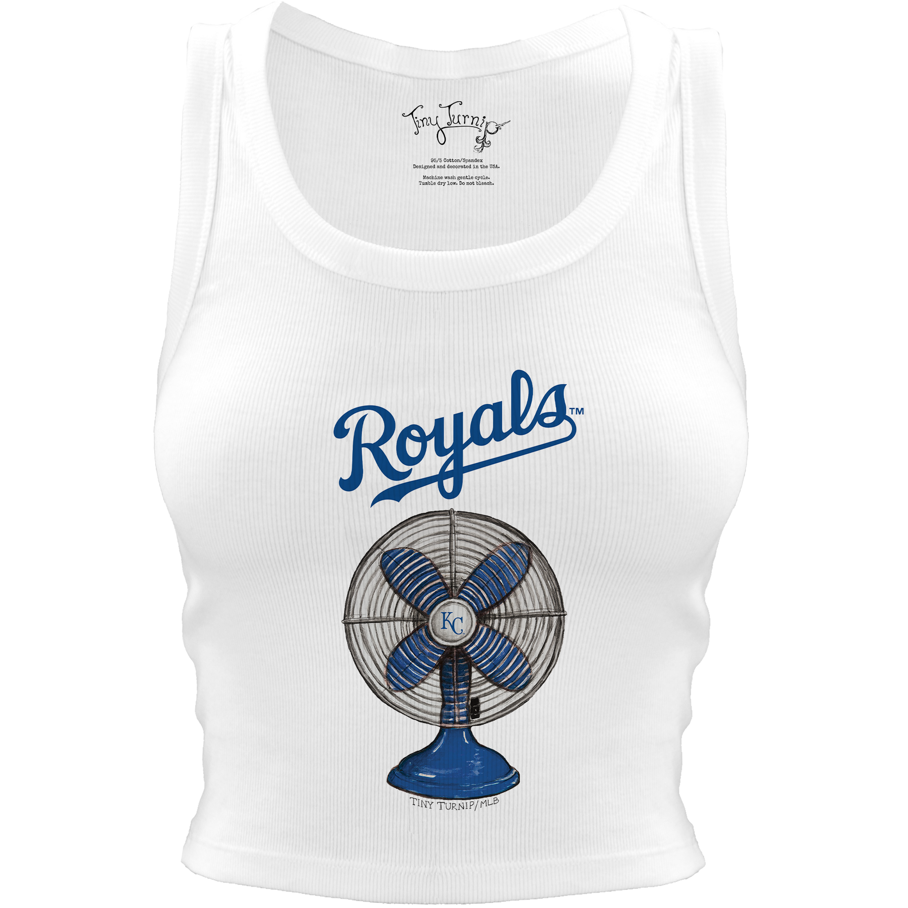 Kansas City Royals Fan Crop Tank