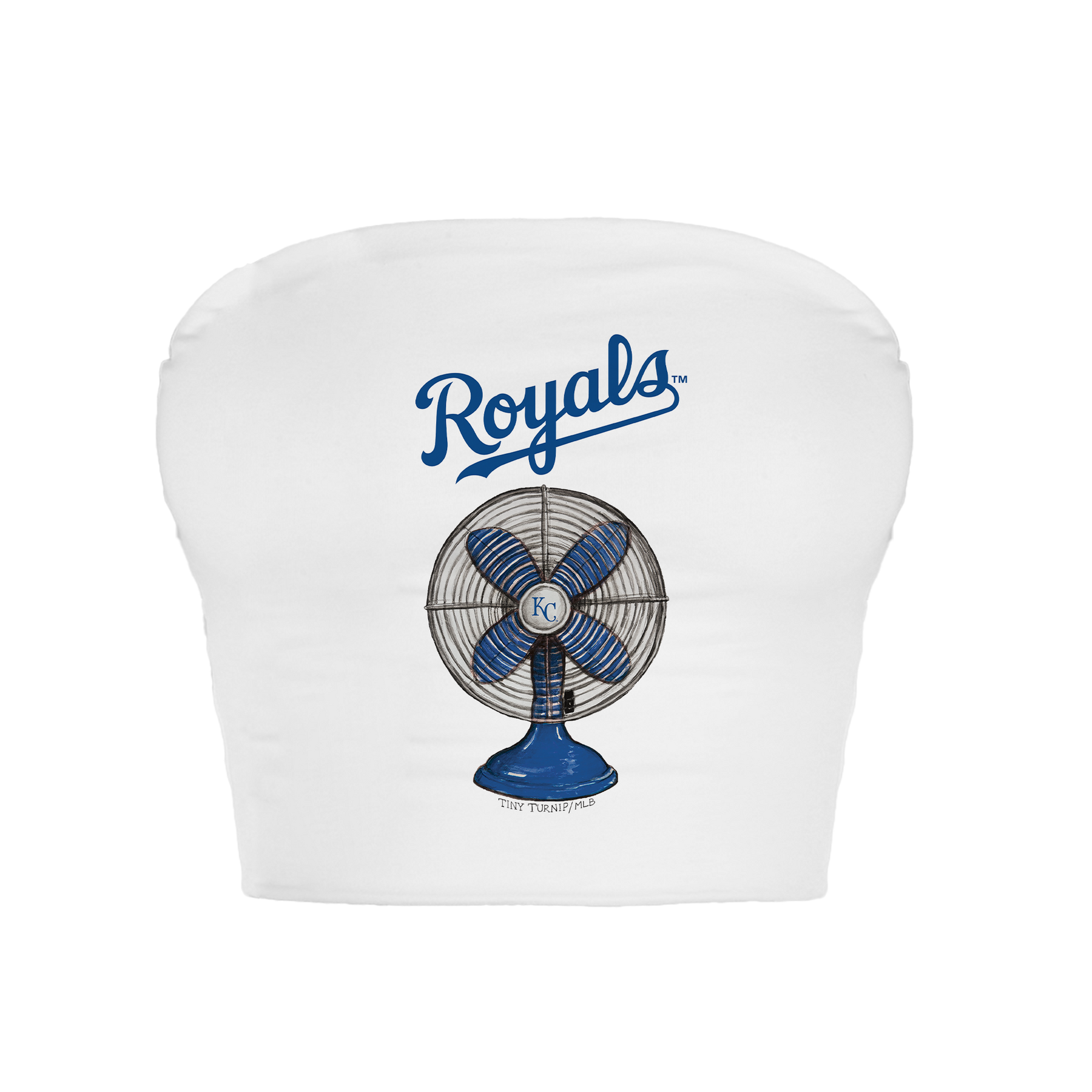 Kansas City Royals Fan Crop Tube Top