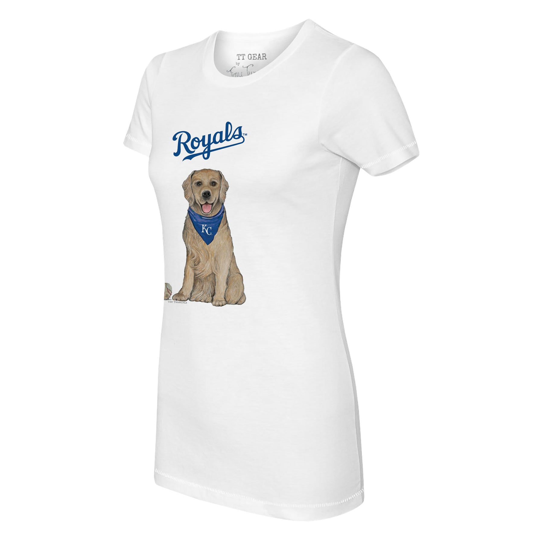 Kansas City Royals Golden Retriever Tee Shirt