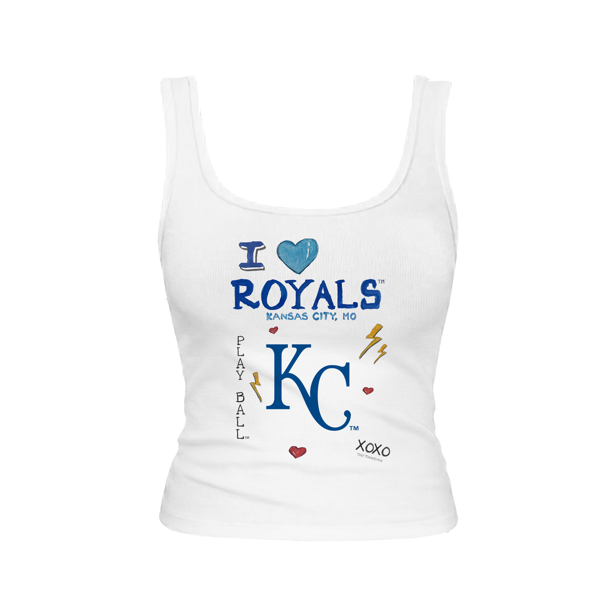 Kansas City Royals I Heart Royals Emmy Tank