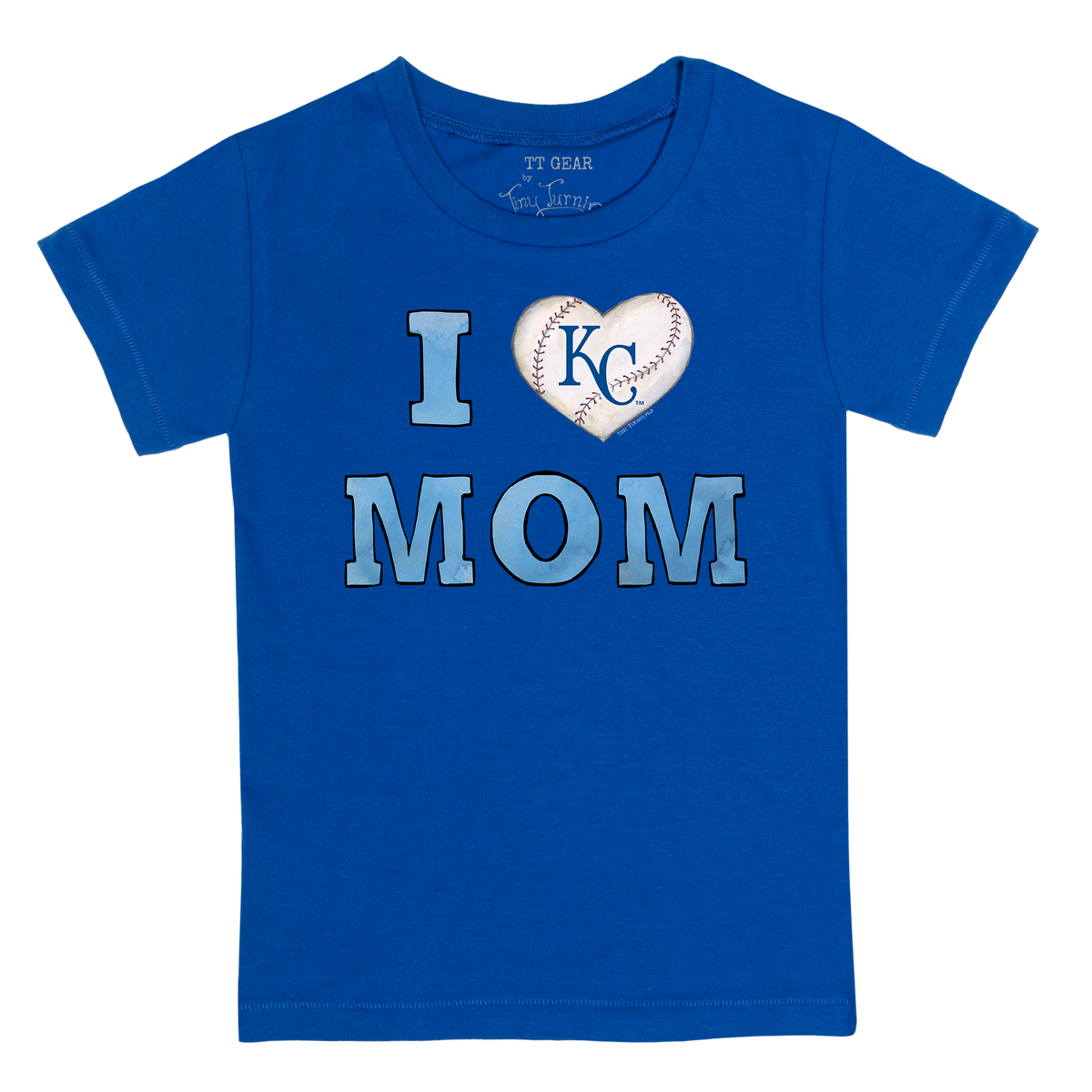 Kansas City Royals I Love Mom Tee Shirt