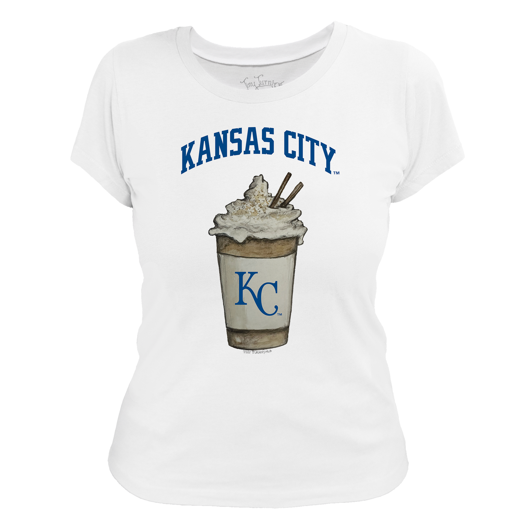 Kansas City Royals Latte Women's Tee Shirt