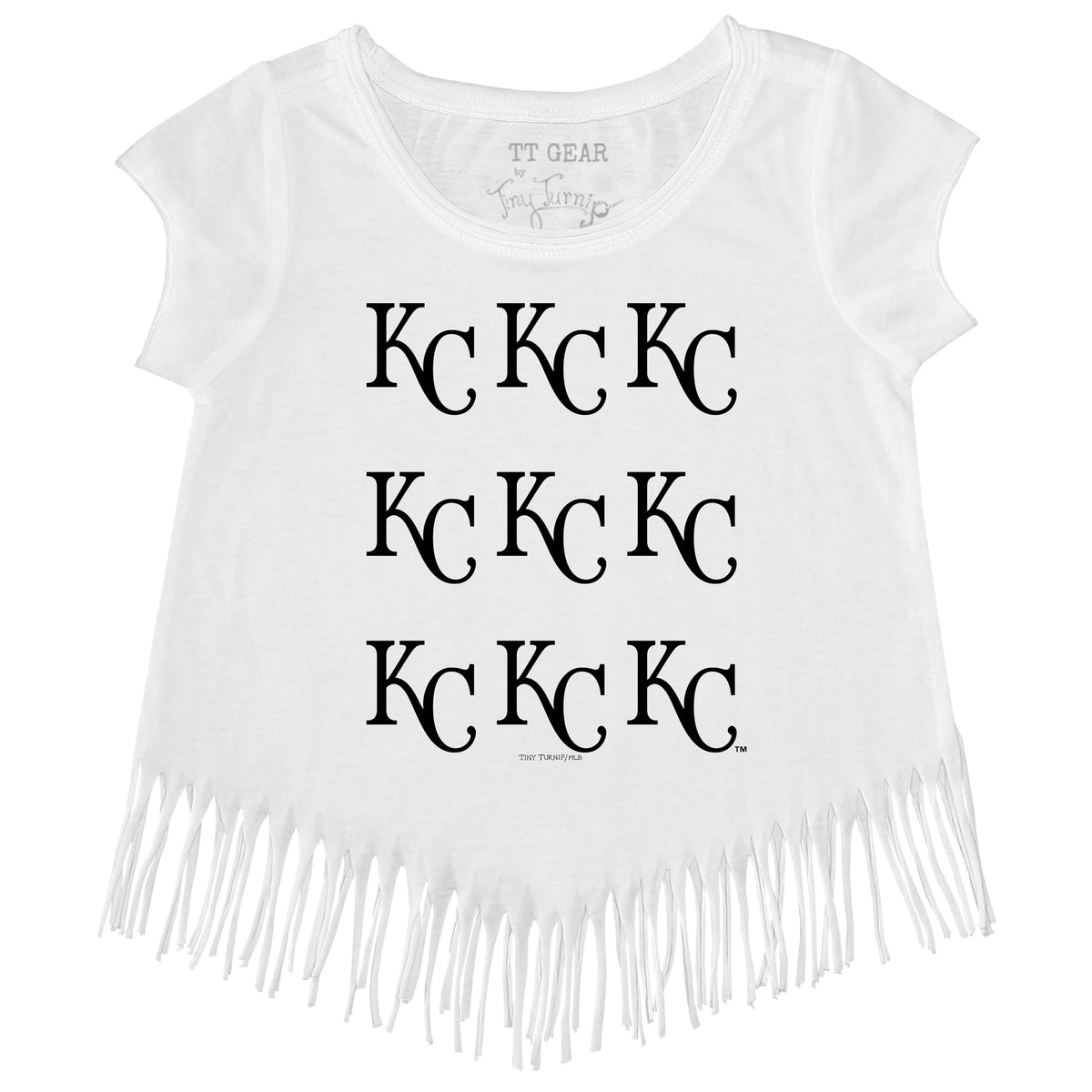 Kansas City Royals Logo Grid Fringe Tee