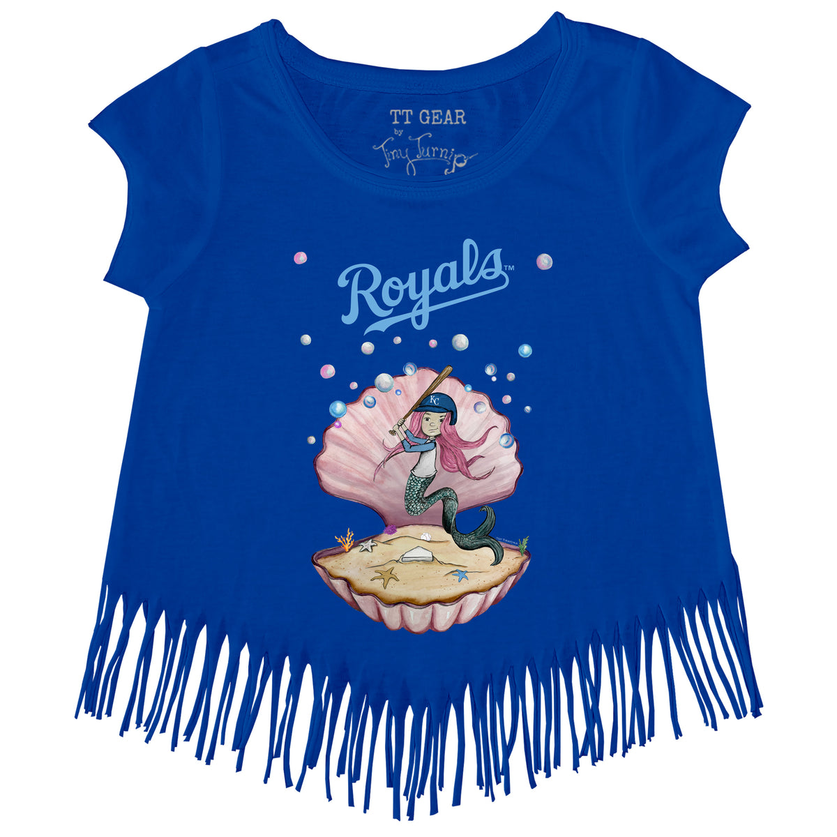 Kansas City Royals Mermaid Fringe Tee