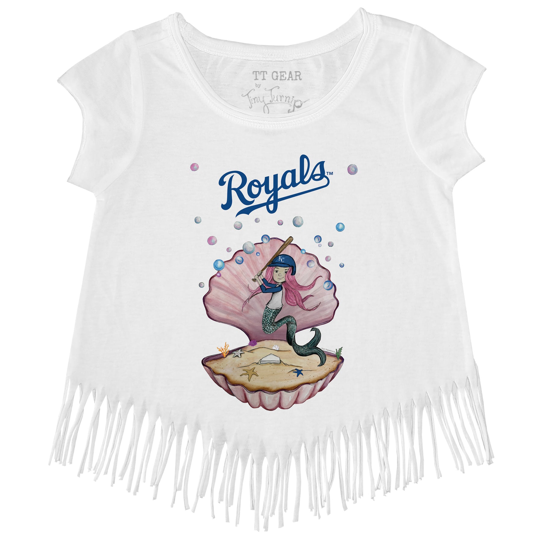 Kansas City Royals Mermaid Fringe Tee