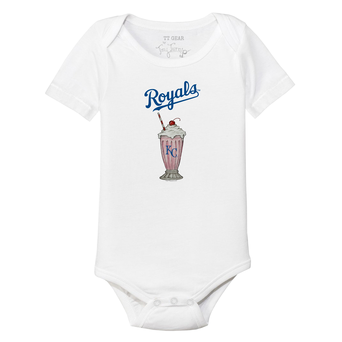 Kansas City Royals Milkshake Short Sleeve Snapper
