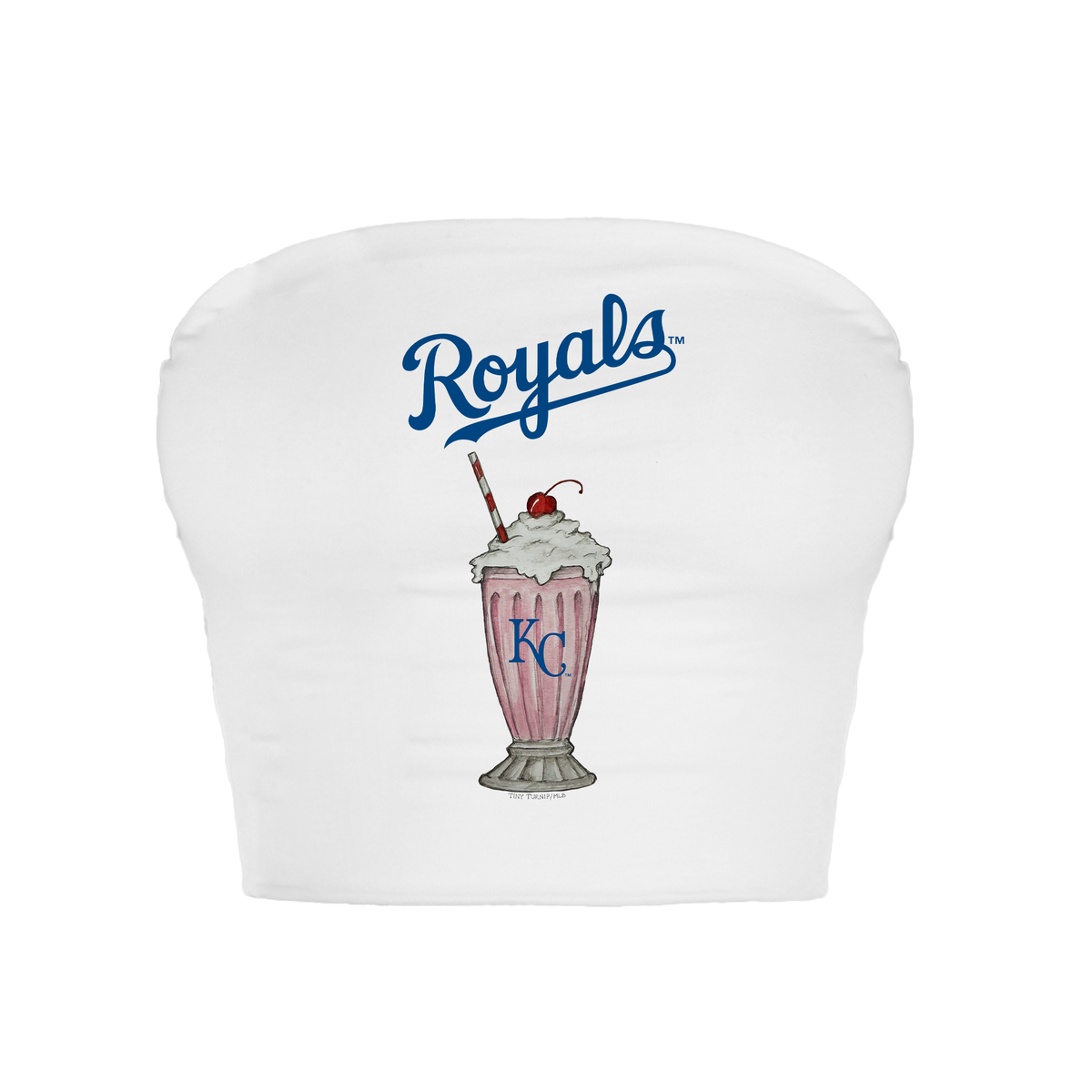 Kansas City Royals Milkshake Crop Tube Top