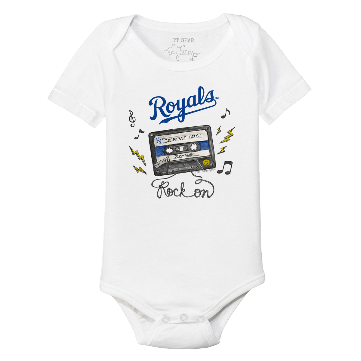 Kansas City Royals Mixtape Short Sleeve Snapper