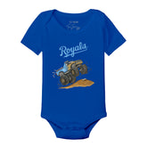 Kansas City Royals Monster Truck Short Sleeve Snapper