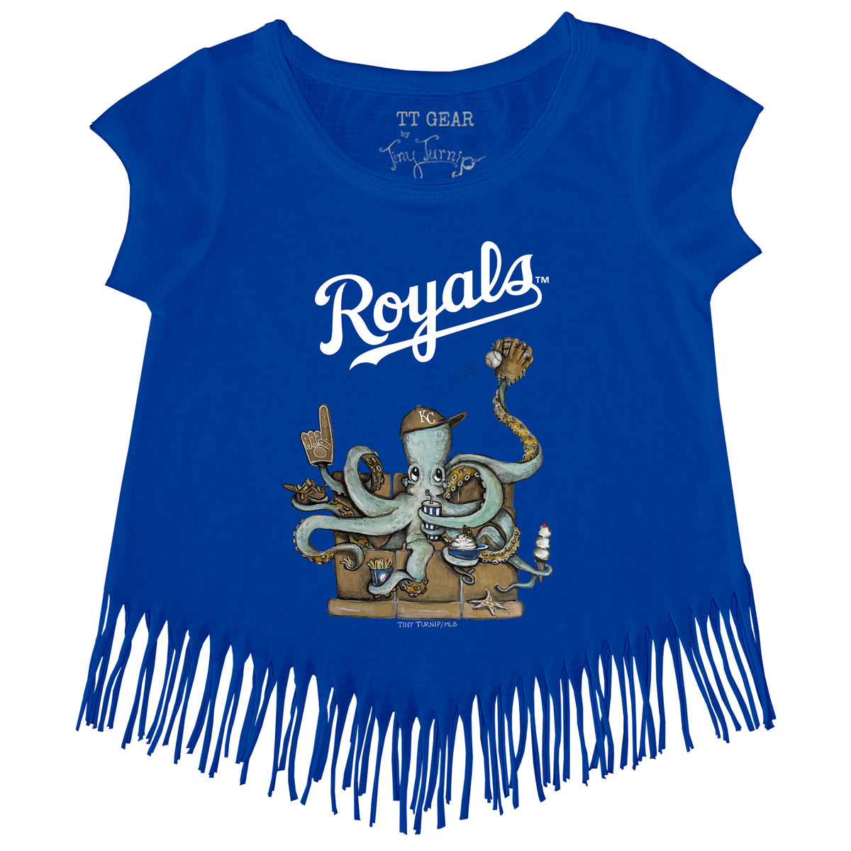 Kansas City Royals Octopus Fringe Tee