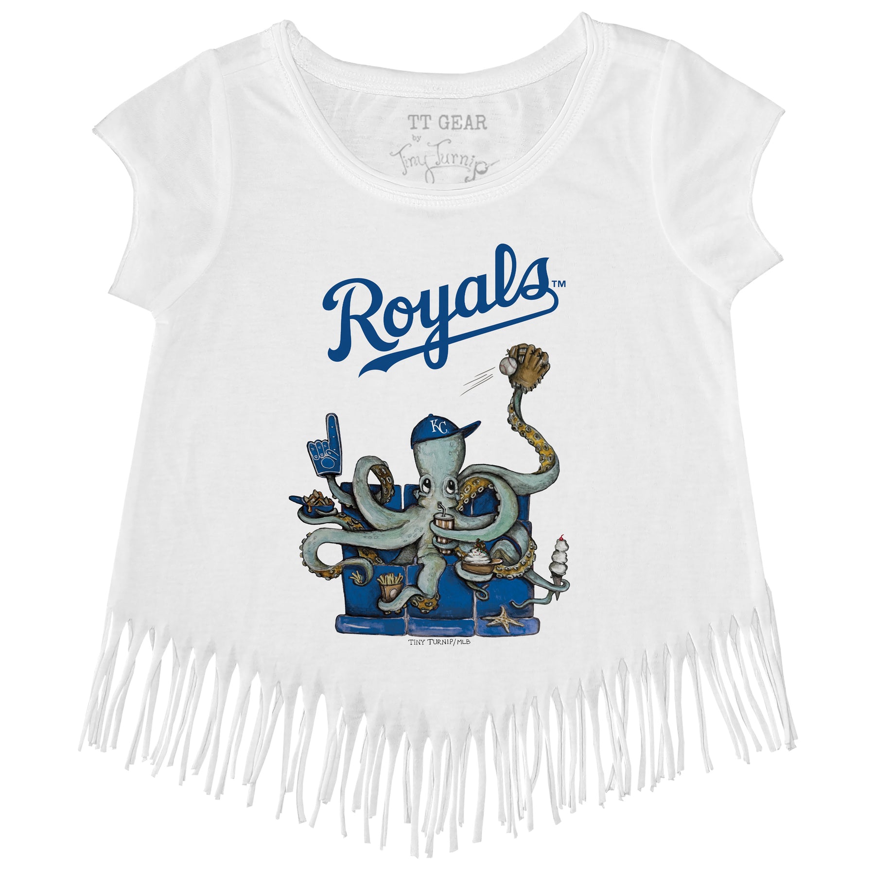 Kansas City Royals Octopus Fringe Tee