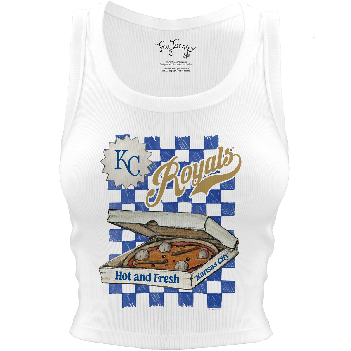 Kansas City Royals Pizza Crop Tank