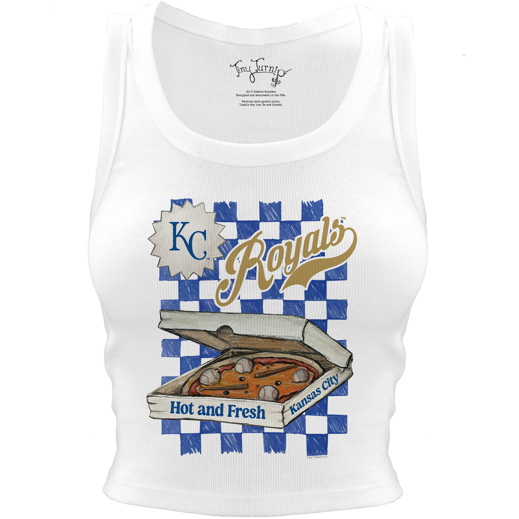 Kansas City Royals Pizza Crop Tank
