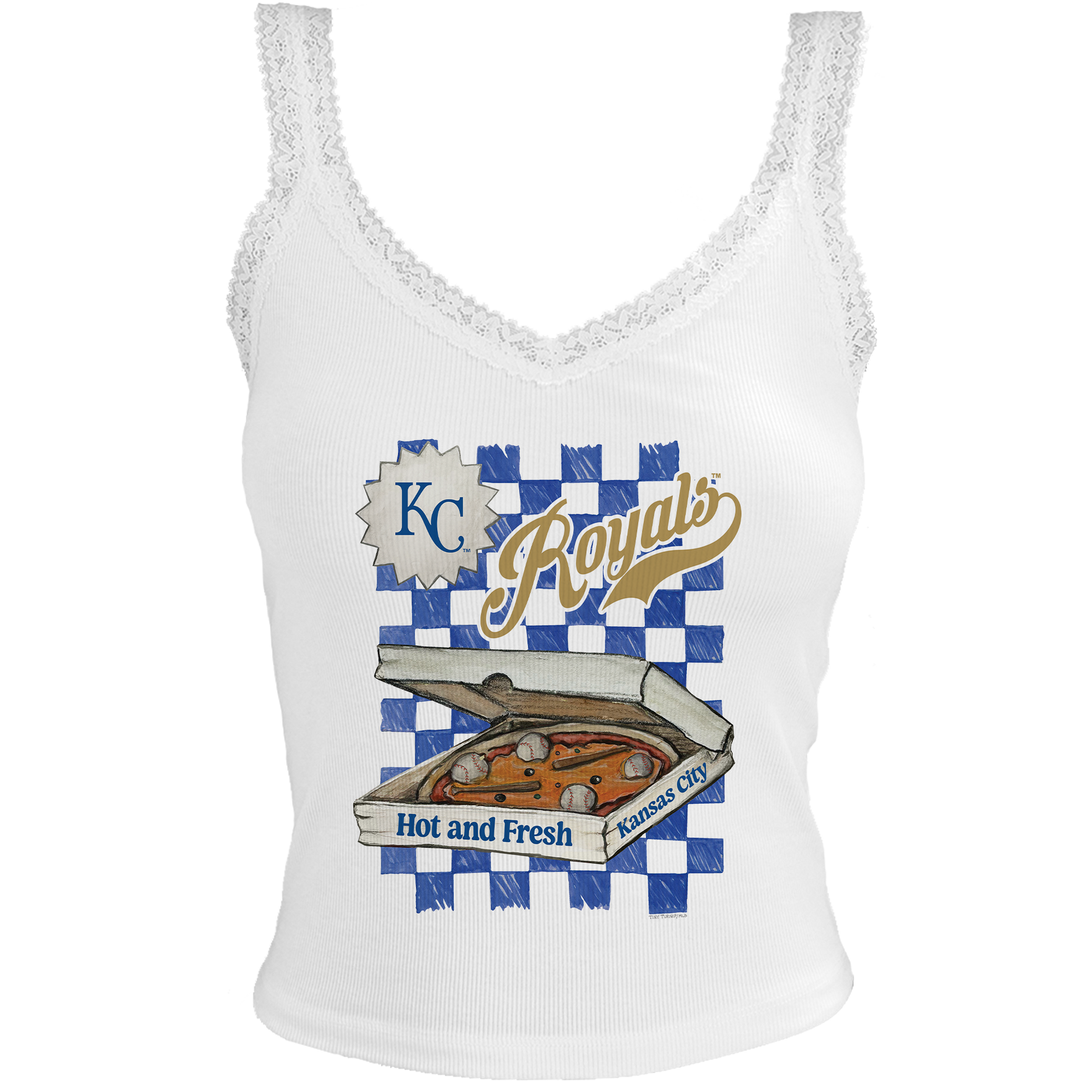 Kansas City Royals Pizza Lace Tank