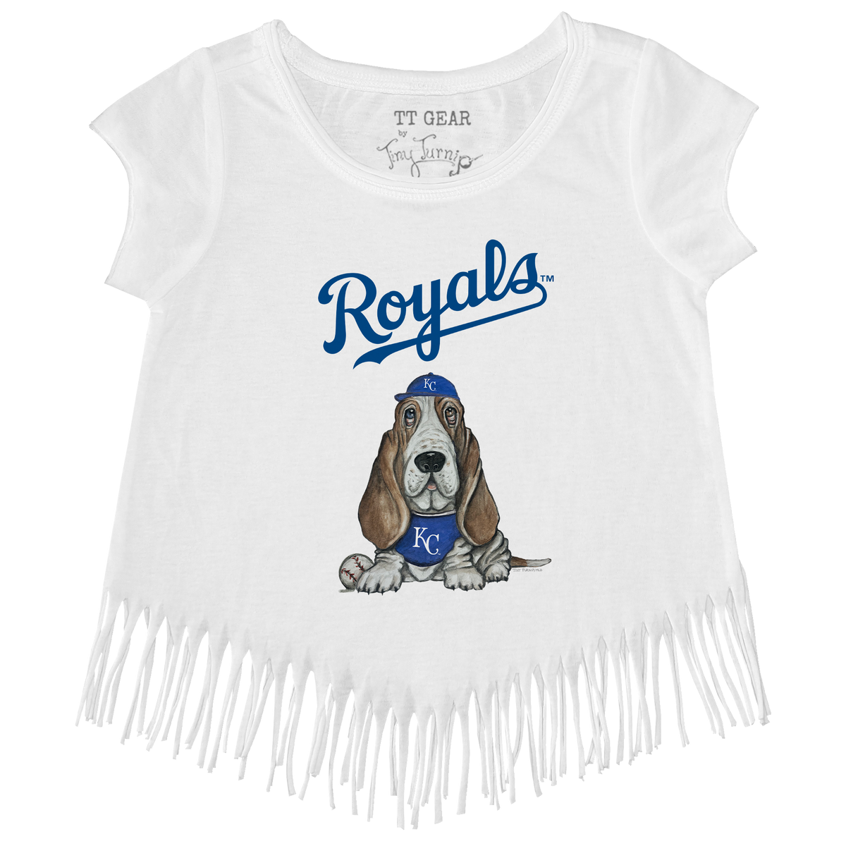 Kansas City Royals Puddy Fringe Tee - Tiny Turnip
