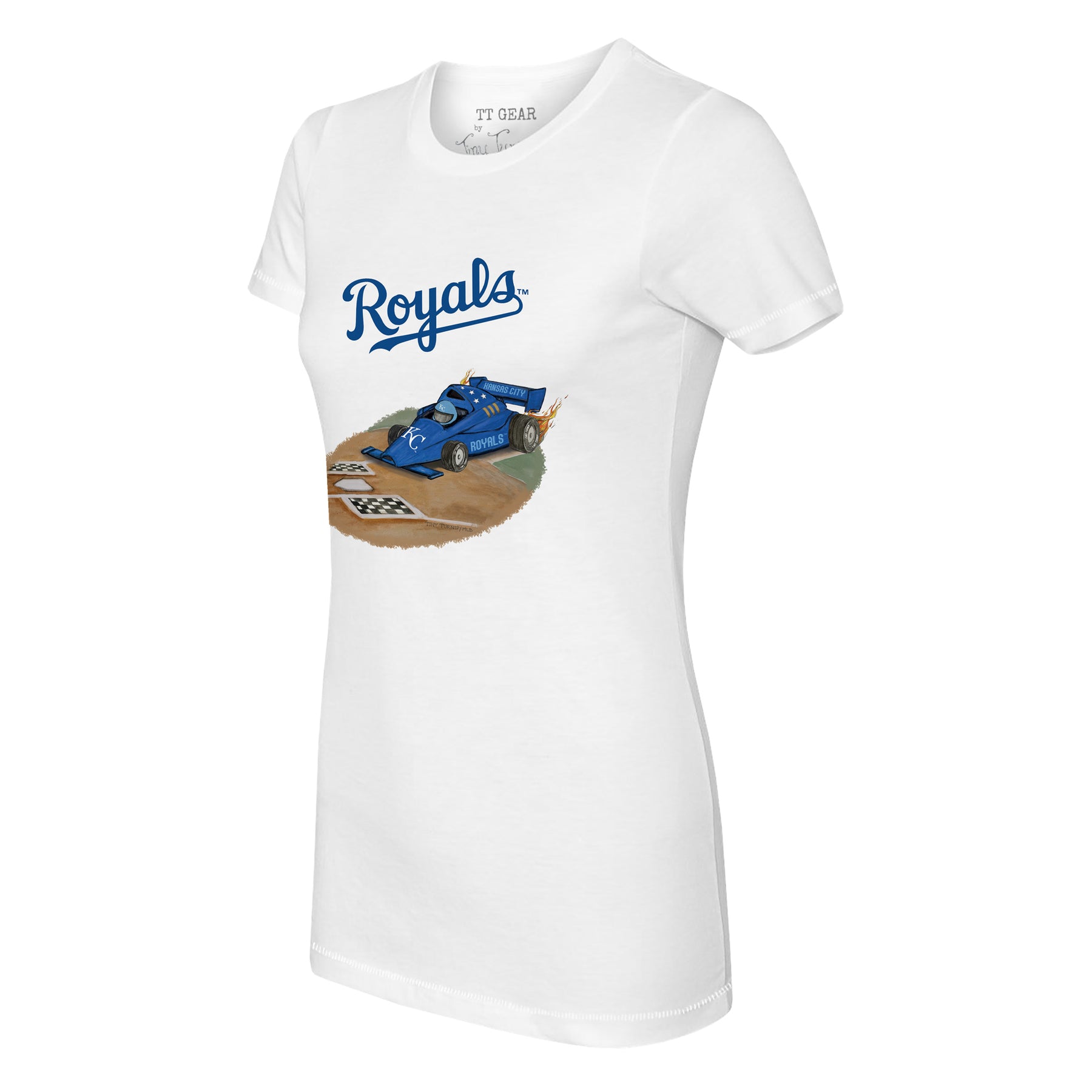 Kansas City Royals Race Car Tee Shirt