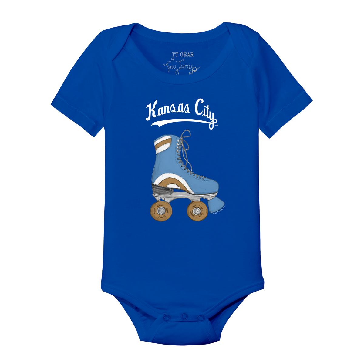 Kansas City Royals Retro Skate Short Sleeve Snapper