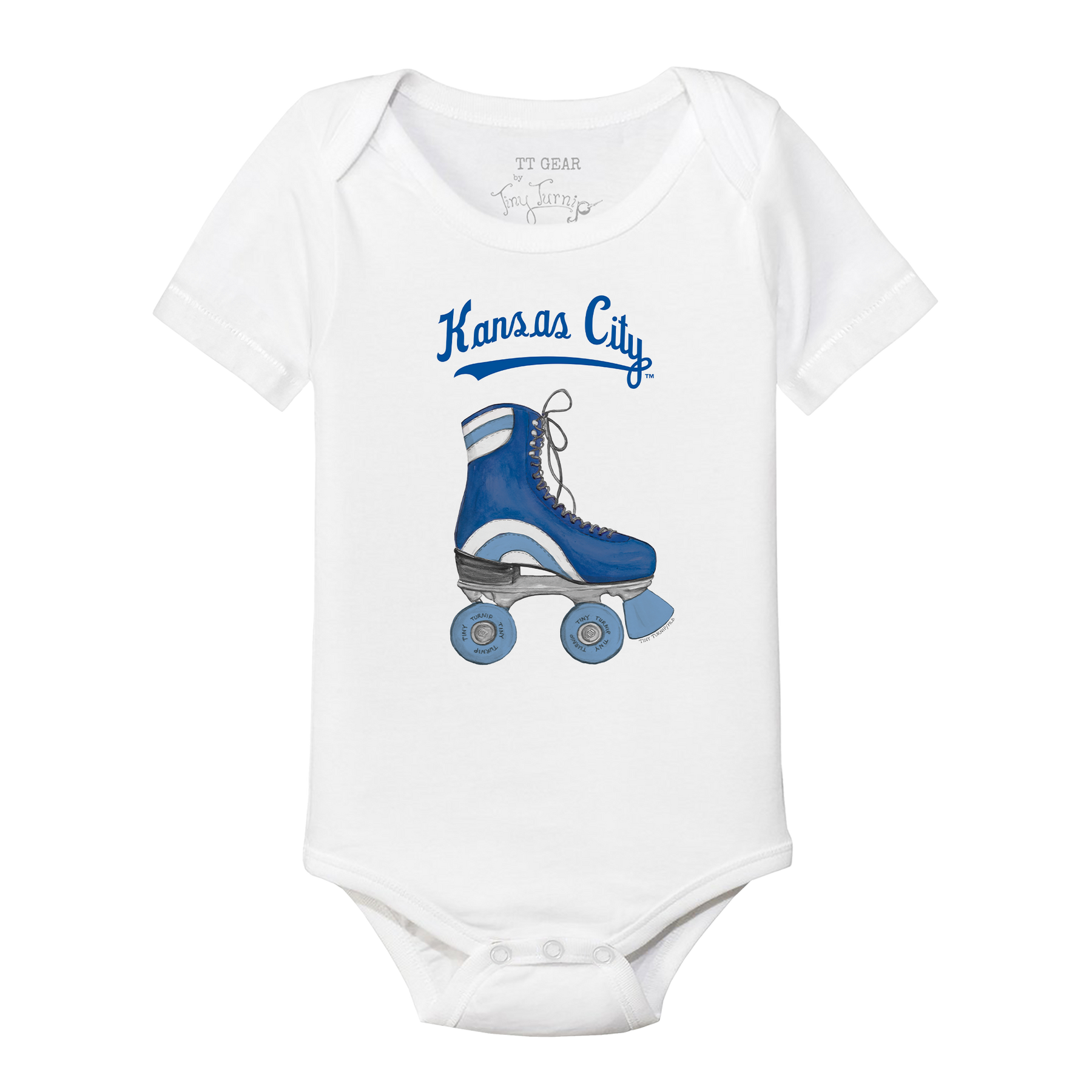 Kansas City Royals Retro Skate Short Sleeve Snapper