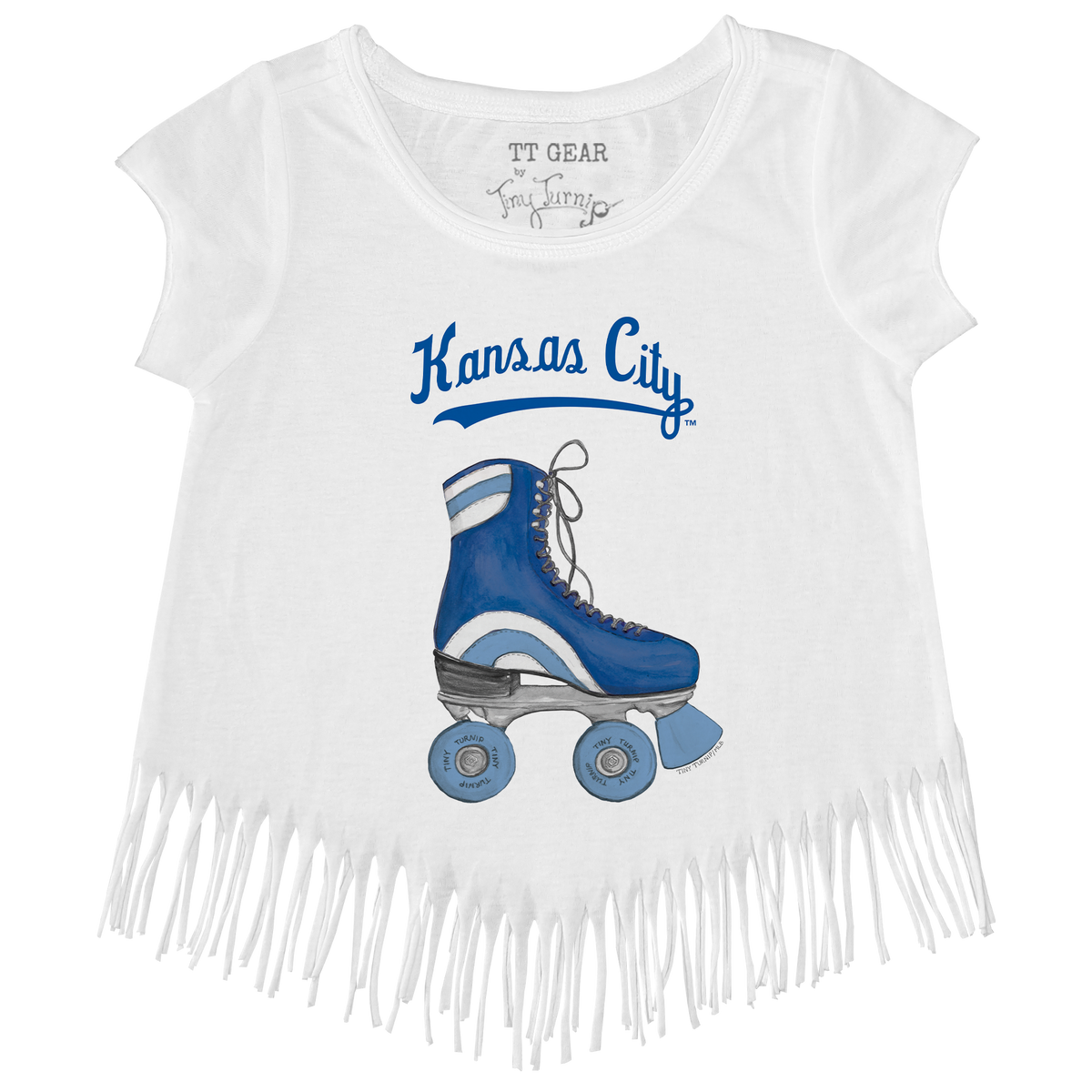 Kansas City Royals Retro Skate Fringe Tee