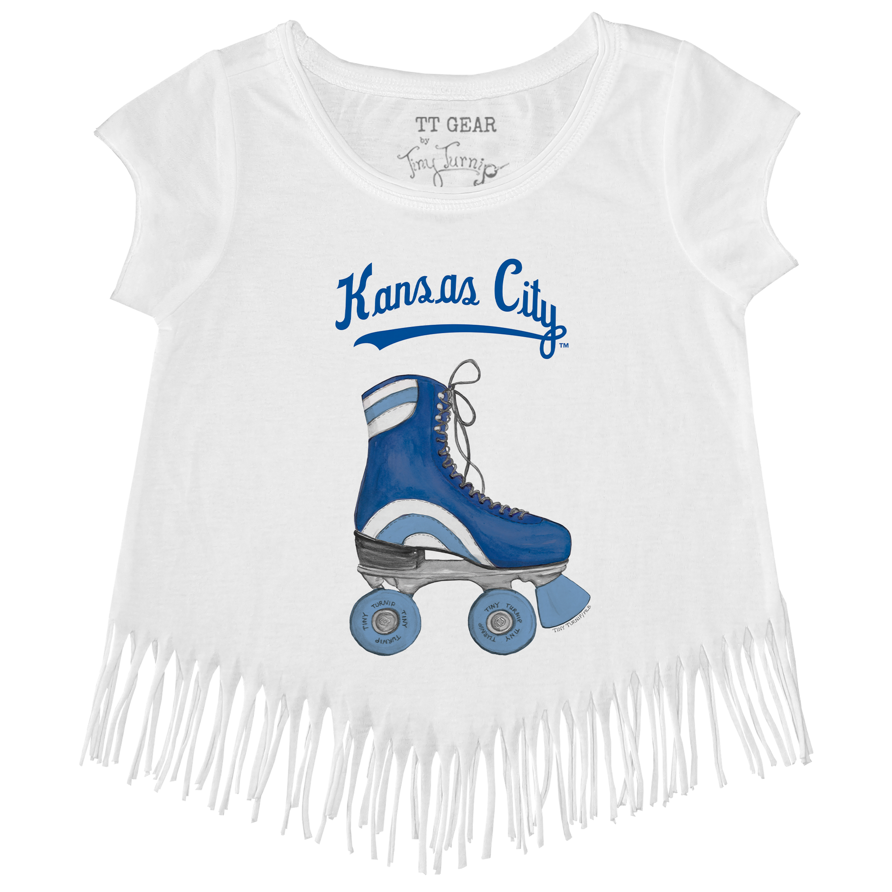 Kansas City Royals Retro Skate Fringe Tee