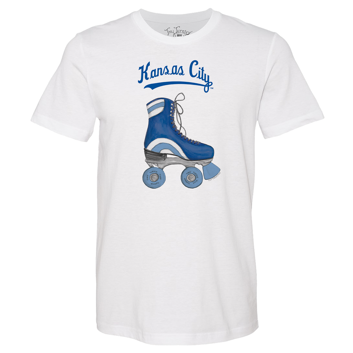 Kansas City Royals Retro Skate Unisex Tee Shirt