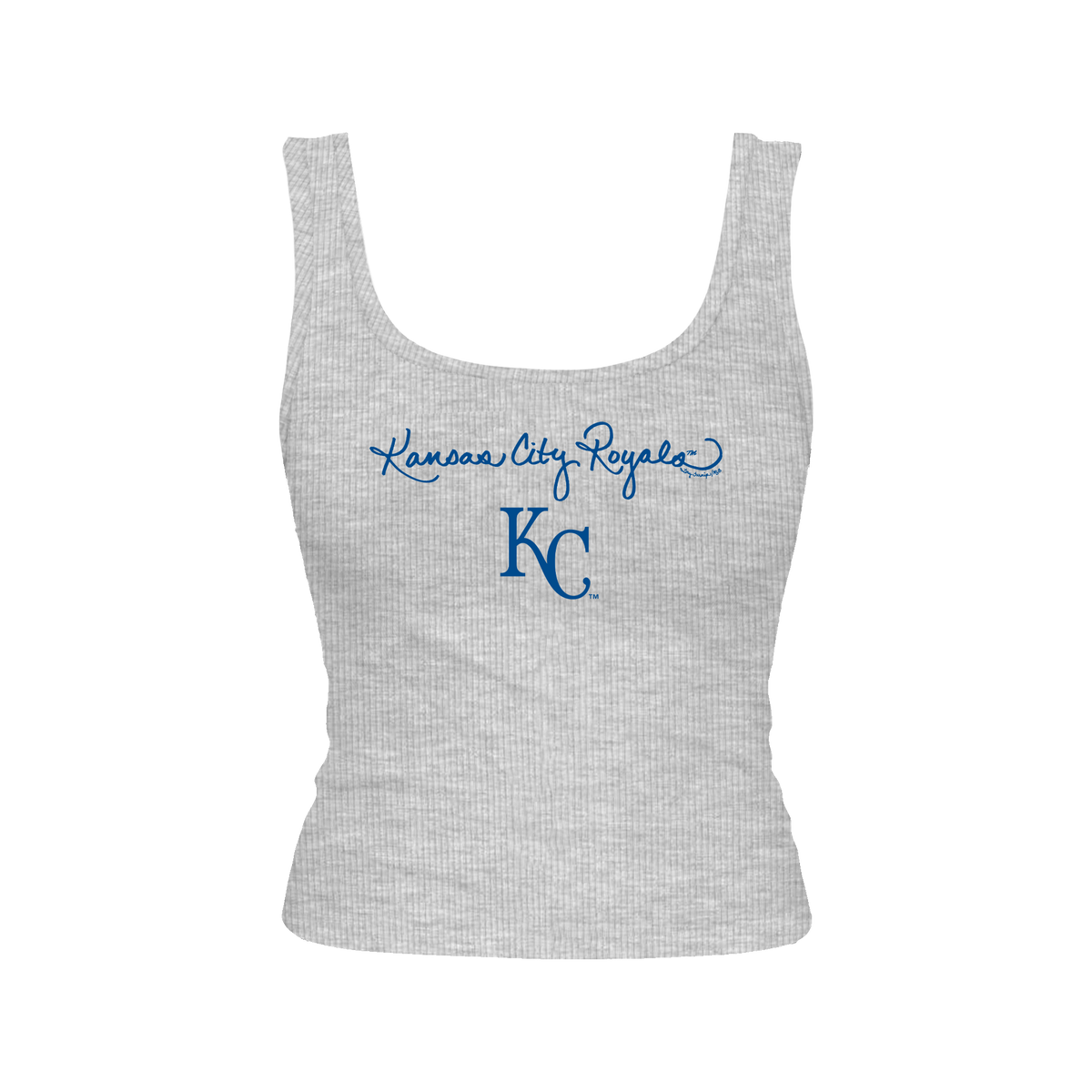 Kansas City Royals Logo Script Emmy Tank