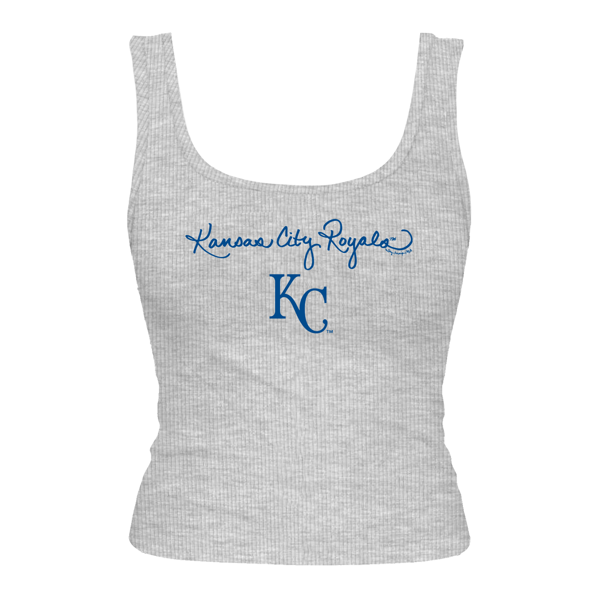 Kansas City Royals Logo Script Emmy Tank