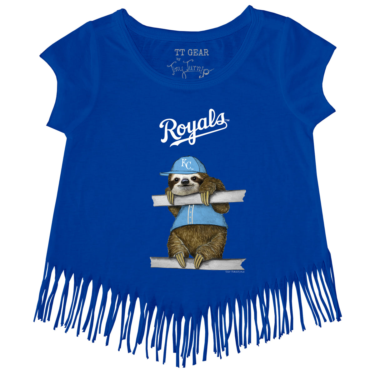 Kansas City Royals Sloth Fringe Tee