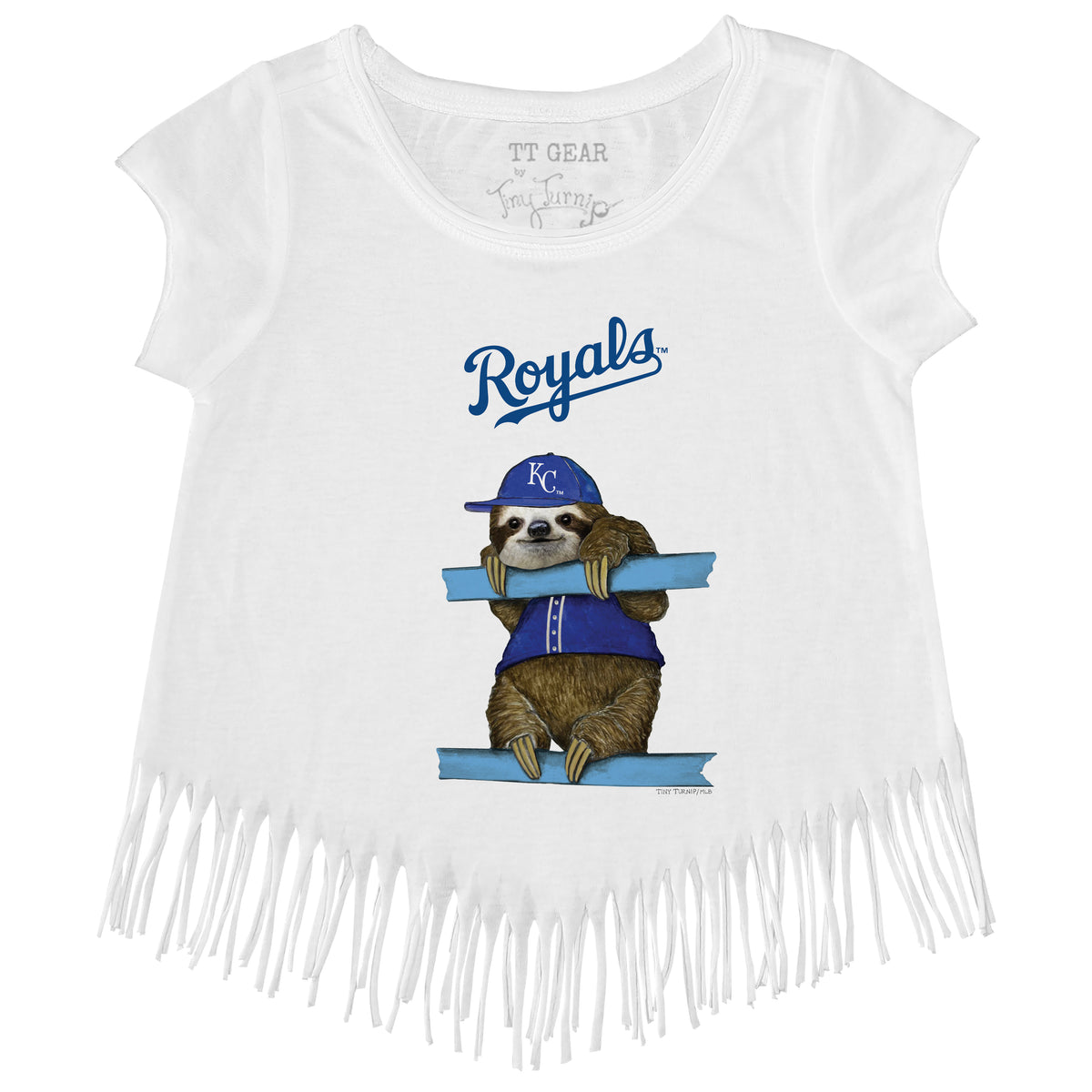 Kansas City Royals Sloth Fringe Tee