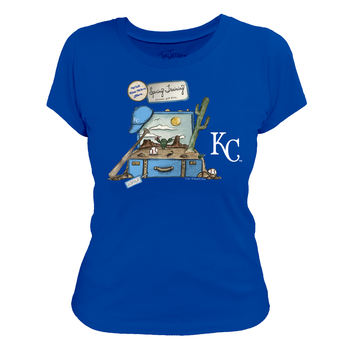 Kansas City Royals Spring Training 2026 Women's Tee Shirt