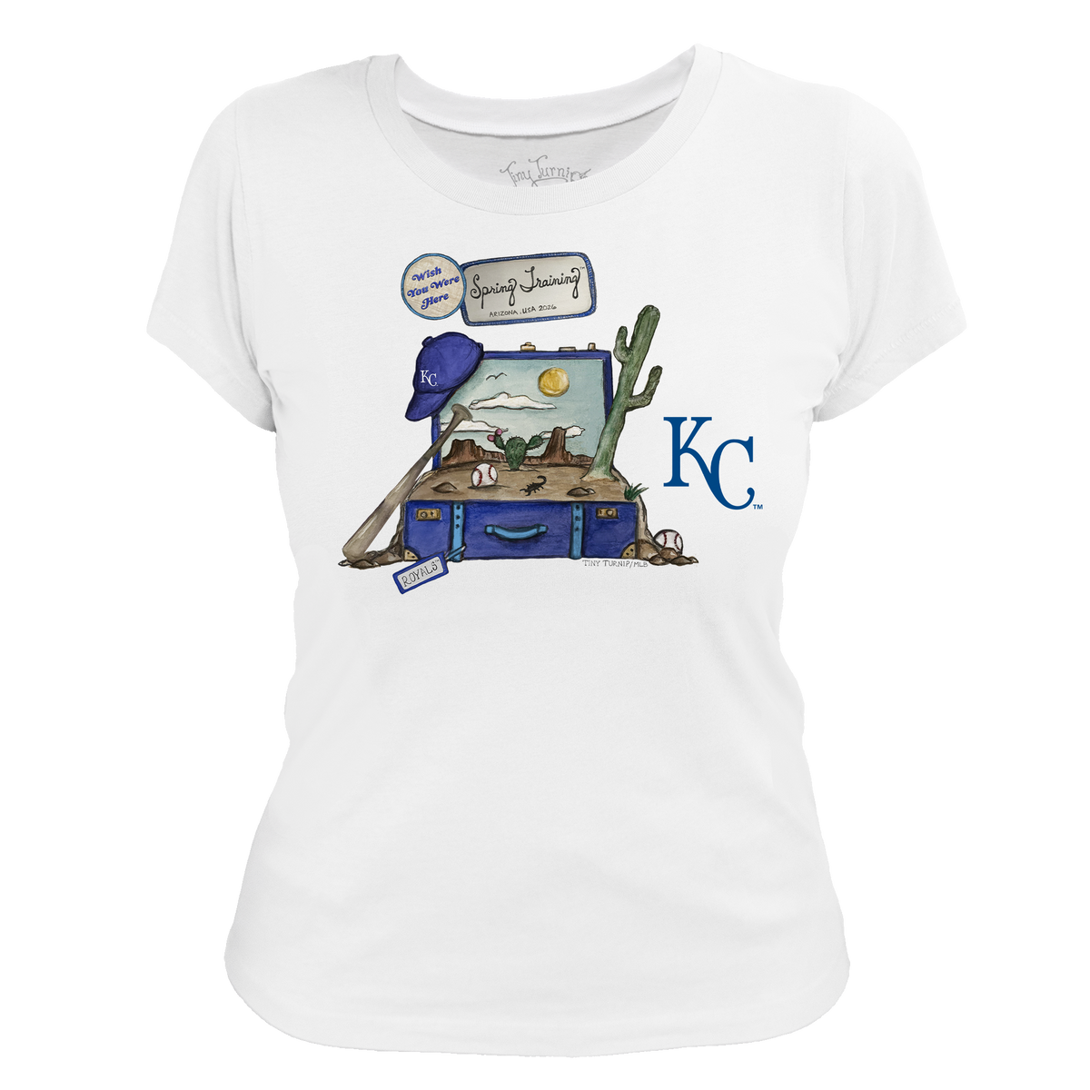 Kansas City Royals Spring Training 2026 Women's Tee Shirt